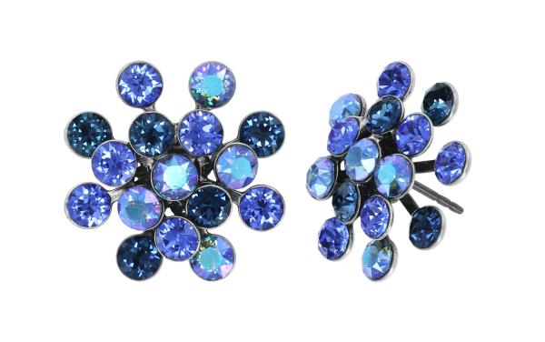 Dark Blue - Magic Fireball Ohrstecker von Konplott